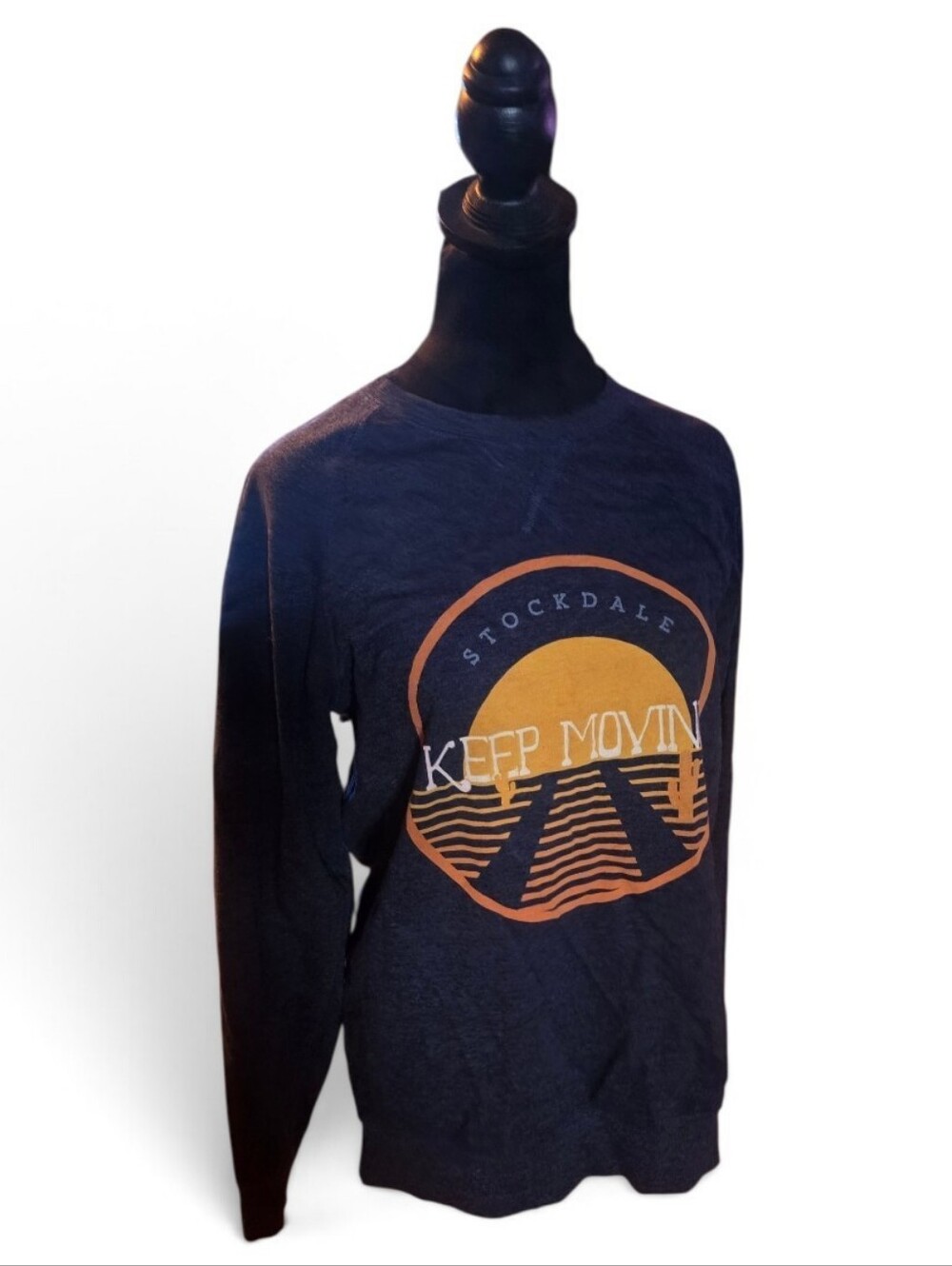 'Keep Movin' Graphic Crewneck Sweatshirt